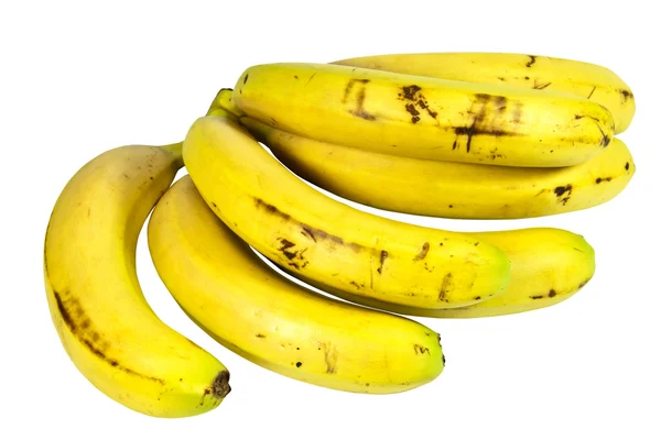 Bündel reifer gelber Bananen zum Verzehr bereit — Stockfoto