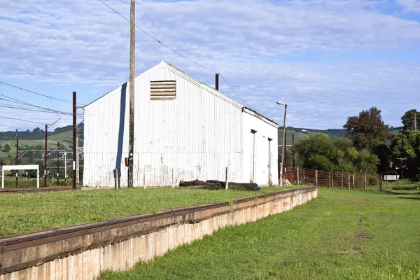 Remise de stockage à la gare de Midlands, Kwazulu-Natal — Photo