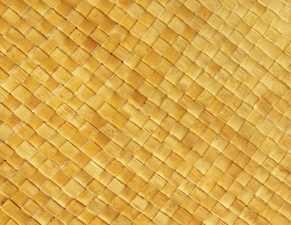 Natureza palha esteiras textura, areia cor amarela . — Fotografia de Stock