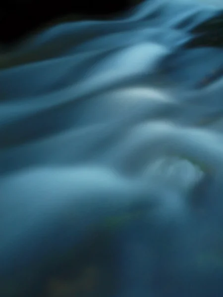 Blur blue waves stream — Stock Photo, Image