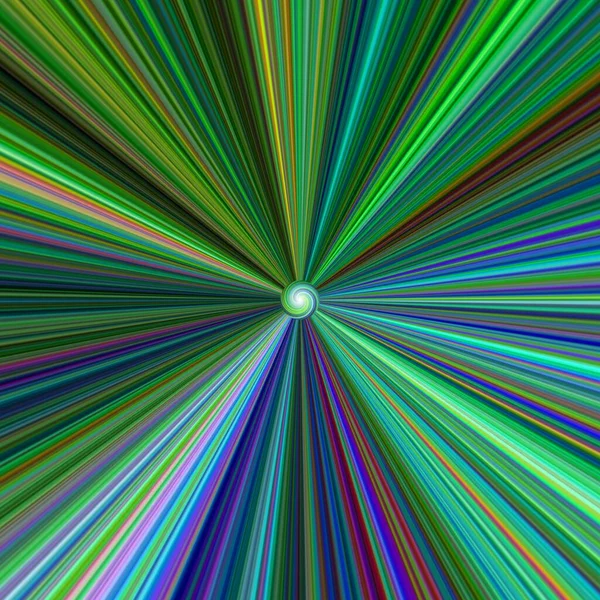 Espectro Colores Verdes Con Eje Convergente Centro Tiras Abstractas —  Fotos de Stock