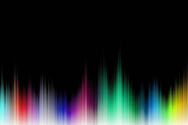 Spectrum Colored Lines Outlines Liquid Abstract Wave Rainbow Colors Spectre — Stock Photo, Image