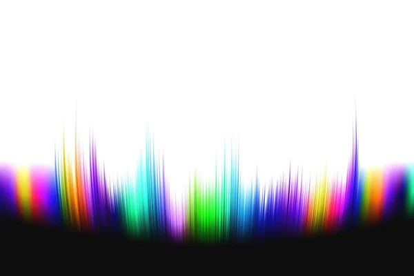 Spektrum Farbiger Linien Und Konturen Flüssige Abstrakte Welle Spektrum Der — Stockfoto