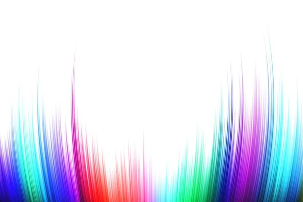 Spektrum Färgade Linjer Och Konturer Flytande Abstrakt Våg Regnbågens Färger — Stockfoto