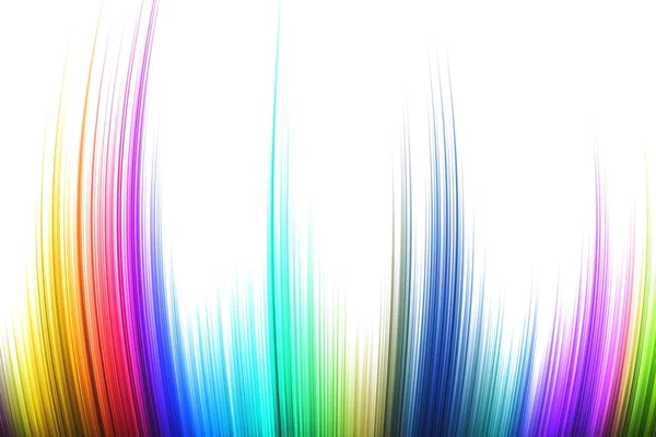 Spettro Linee Colorate Contorni Onda Astratta Liquida Spettro Colori Arcobaleno — Foto Stock