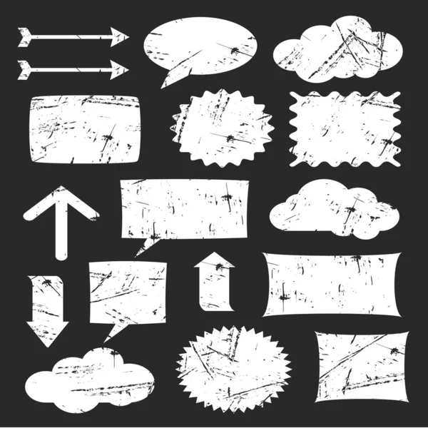 Globos de texto vectorial — Archivo Imágenes Vectoriales