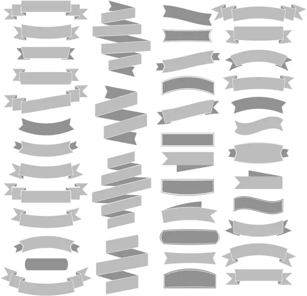 Векторные ленты — стоковый вектор