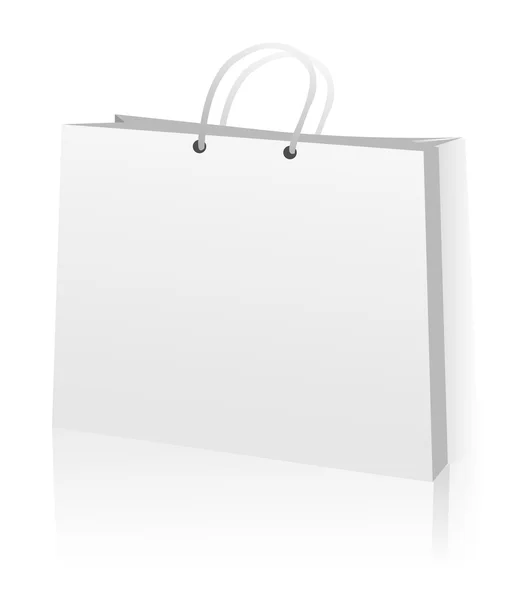 Vector shopping bag — Stock Vector