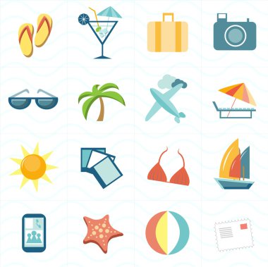 Turizm Icon set