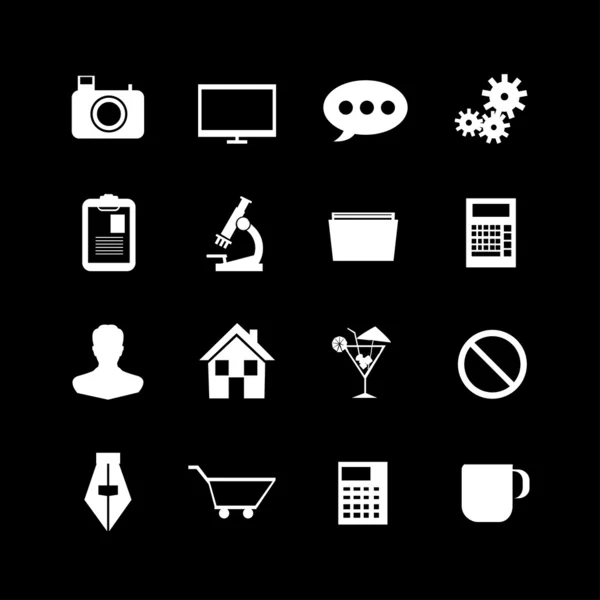 Office And Business Icons Vector Graphics