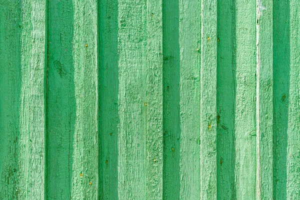 Achtergrond Oude Groene Houten Planken Close Boards Zijn Vertical Outdoors — Stockfoto