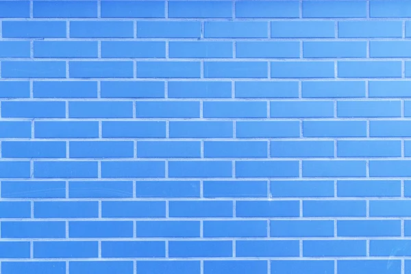 Nice blue new brick wall textured background.Banner background.
