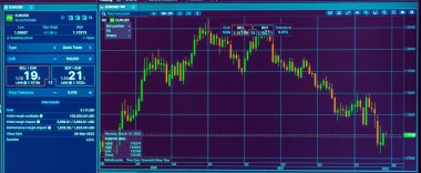 Hisse senedi piyasası verileri kullanır.Online olarak mor ekranda çizelge ve alıntıları değiş tokuş ederler.Borsa alıntılarının görüntülenmesi. Bilgisayar ekranı. Seçmeli odak, panoramik görünüm. Telsiai, Litvanya.03-26-2022