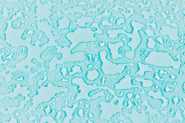 Вода Падає Конденсат Білому Тлі Текстури Прозорому Склі Фон Скла — стокове фото
