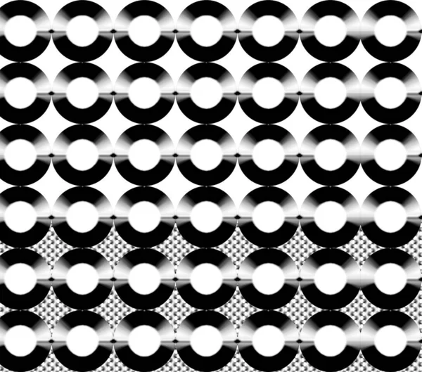 Hintergrundtextur Mit Dreidimensionalem Effekt Grafische Kontrastierende Schwarz Weiß Bildkanister Vorlage — Stockfoto