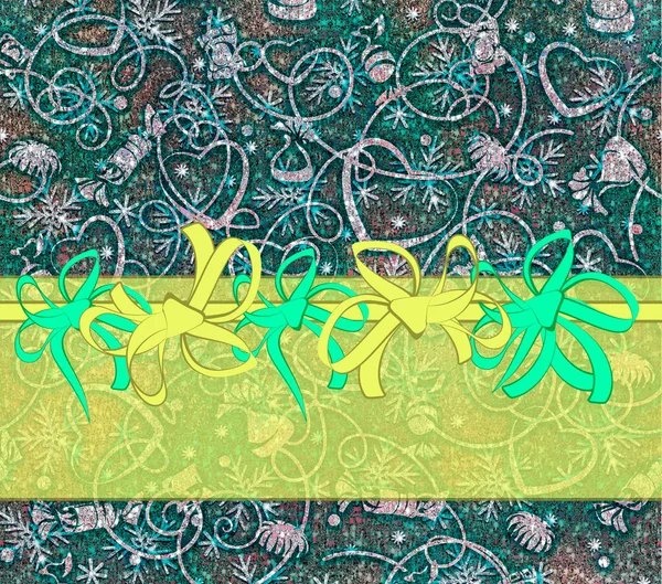 Шаблон 62Cmx20 83Cm Абстракция Кипятком Красочный Орнамент Сердечками Сладостями Пятна — стоковое фото