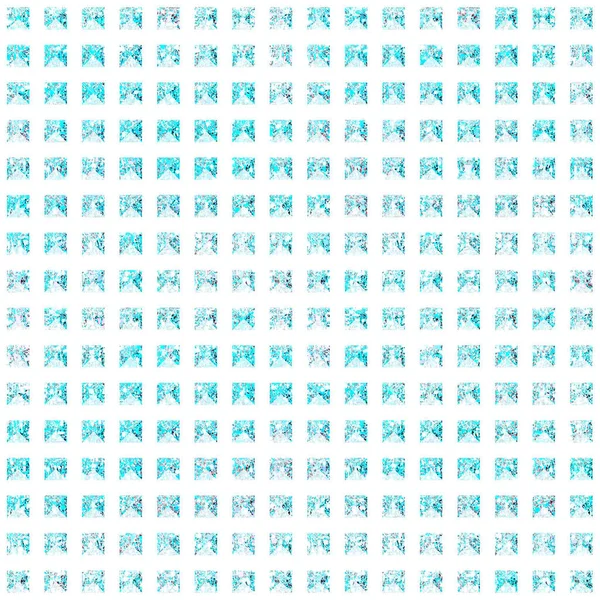 Απρόσκοπτη Ψηφιακή Μορφή Πολλαπλών Τετραγώνων Χρωματιστά Γεωμετρικά Κεραμίδια Στυλ Pixel — Φωτογραφία Αρχείου
