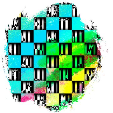 Düz olmayan, pürüzlü kenarları olan yuvarlak renkli bir arka plan noktası. Siyah arkaplanda LGBT.Rainbow renkleri. Bardakları ve tişörtleri bastırmak için. Yazıtı yerleştir. Sevgililer Günü hediyesi..