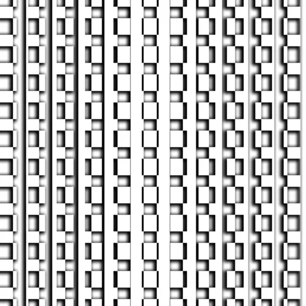 Background Seamless Black White Abstraction Geometric Shapes Squares Rectangles Straight — 图库照片