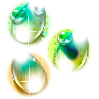 Yuvarlak bir nokta. Anahtarlık ve mücevher için yücelik. Kalıplı bir damla su. Şeffaf epoksi resin3d etkisi. Tema oluşturuluyor.