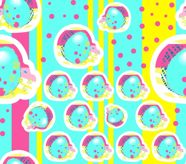 Великдень Безшовні Текстури Яйця Написи Сублімаційний Дизайн Унцій Склянки Релігійне — стокове фото