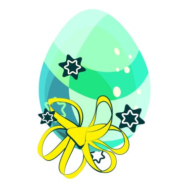 Paskalya resmi. Paskalya yumurtaları. Hıristiyan ve Katolik vaftiz bayramı için. Kilise gelenekleri. Parlak renkler.