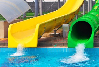 Aquapark sürgü, Aquapark, su parkı.