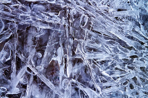 Ice background. Ice natural background — Stock Photo, Image