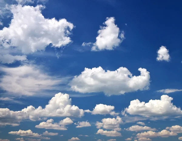 Blue sky with clouds. Composition of Nature. — Stock Photo, Image
