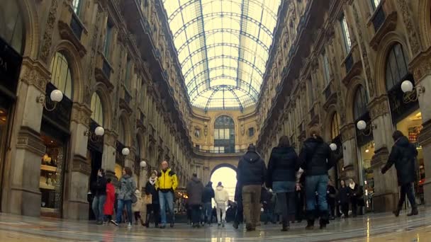 Galeria de Milão — Vídeo de Stock