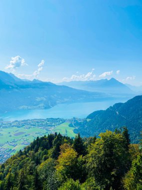 Lake Lucerne from the top of the mountain