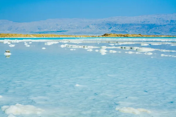 Bellissima costa del Mar Morto — Foto Stock