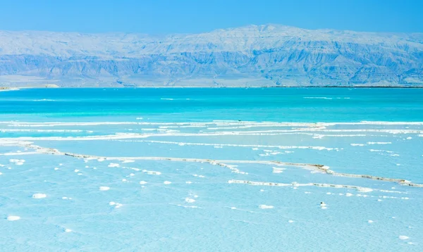 Красивое побережье Мертвого моря — стоковое фото