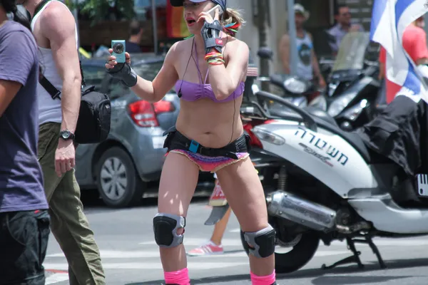 Pride Parade in Tel Aviv 2013 — Stock Photo, Image