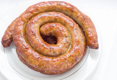 Ev yapımı et sosis .