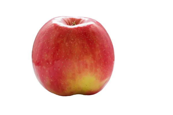 Červené jablko, samostatný . — Stock fotografie