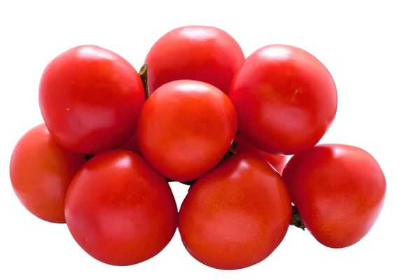 Pomidor na białym . — Zdjęcie stockowe