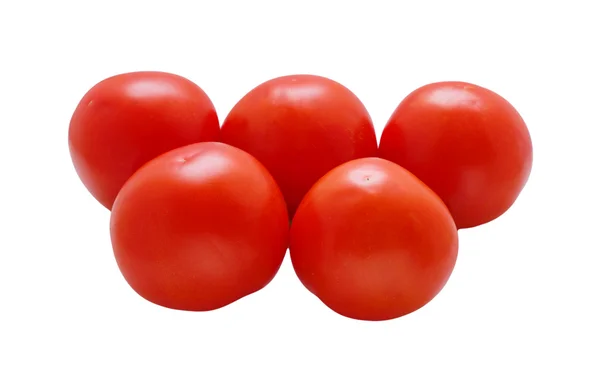 Pomidor na białym . — Zdjęcie stockowe
