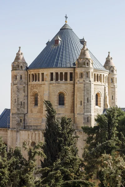 Abtei der Entschlafung - jerusalem — Stockfoto