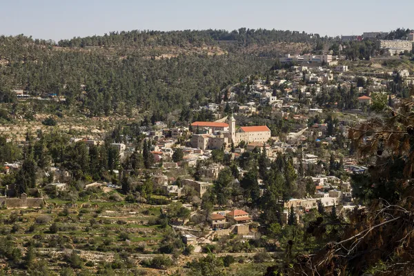 Blick auf die Wahrzeichen von jerusalem . — Stockfoto