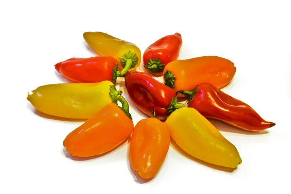 Mini-Paprika . — Stockfoto