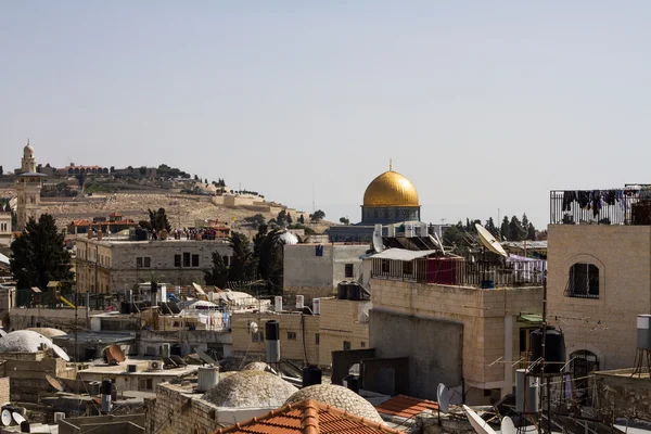 Skalní kupole, Jeruzalém, Izrael — Stock fotografie