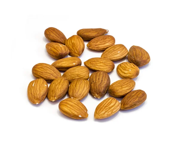 Heap of almonds . — Stock Photo, Image