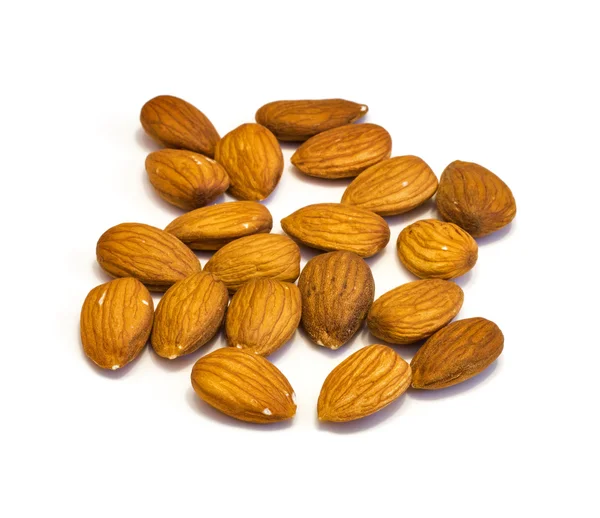 Heap of almonds . — Stock Photo, Image