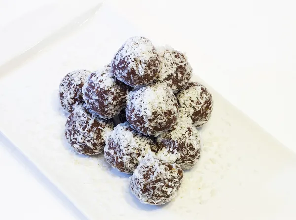 Chocolate balls  . — Stock Photo, Image