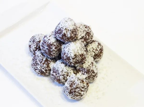 Chocolade ballen  . — Stockfoto