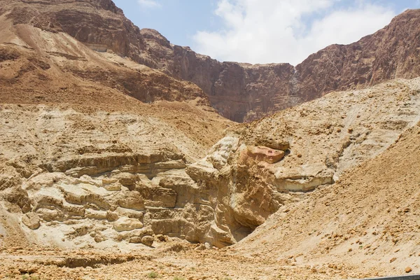 Dead sea cliffs — Stock Photo, Image