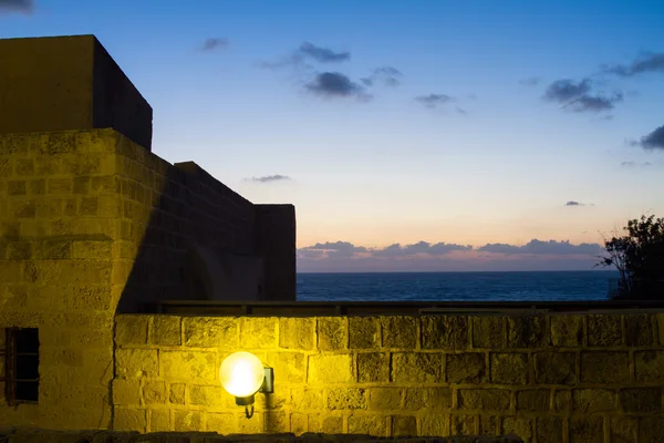 Street in Old Jaffa port. — Stock Photo, Image