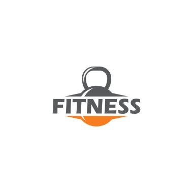 Dumbbell logo tasarım ögesi