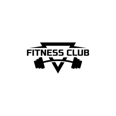 Fitness logo tasarımı ögesi